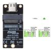M2 NVME SSD To USB 3.1 Type-C Adapter M2 SSD Enclosure Converter 1000MB/-s For M.2 M-Key USB3.1 SSD Box Support 2230 SSD TYPE-C To M2 Adapter M2 NVMe SSD Enclosure Adapter M.2 M-Key To USB 3.1 Type-C view 2