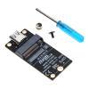 M2 NVME SSD To USB 3.1 Type-C Adapter M2 SSD Enclosure Converter 1000MB/-s For M.2 M-Key USB3.1 SSD Box Support 2230 SSD TYPE-C To M2 Adapter M2 NVMe SSD Enclosure Adapter M.2 M-Key To USB 3.1 Type-C view 4