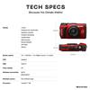 OM System Tough TG-7 Underwater Camera (Red) (Renewed) view 3