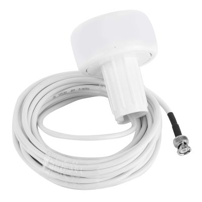 NDNCZDHC Universal Marine Navigation Antenna Receiver 8meters Cable Waterprooof GPS Antenna 35V for Ship Boat(BNC interface)