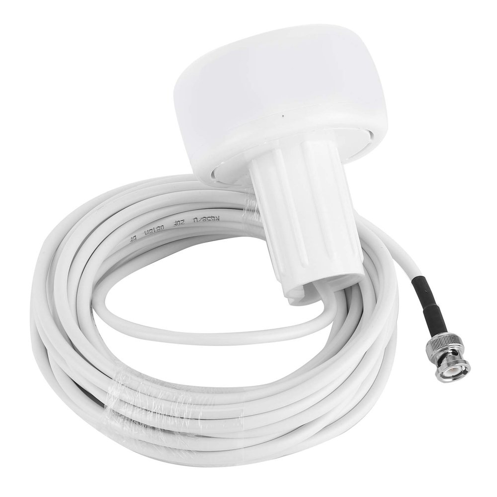 NDNCZDHC Universal Marine Navigation Antenna Receiver 8meters Cable Waterprooof GPS Antenna 35V for Ship Boat(BNC interface)