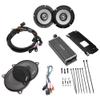 KICKER 50HDS144 Fairing Upgrade Kit for 2014 & Up HD Electra Glide Stree Glide and Ultra Glide Bat-Wing view 1