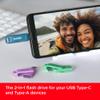 SanDisk 256GB Ultra Dual Drive Go USB Type-C Flash Drive, Black - SDDDC3-256G-GAM46 view 3
