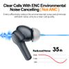 Wireless Earbuds,Immersive Sound Premium Deep Bass Hi-Fi Stereo Headset IPX8 Waterproof Bluetooth 5.3 with 4 Mics Call Noise Cancelling Wearable Technology Rings Earphones for iOS,Android,Workout view 4