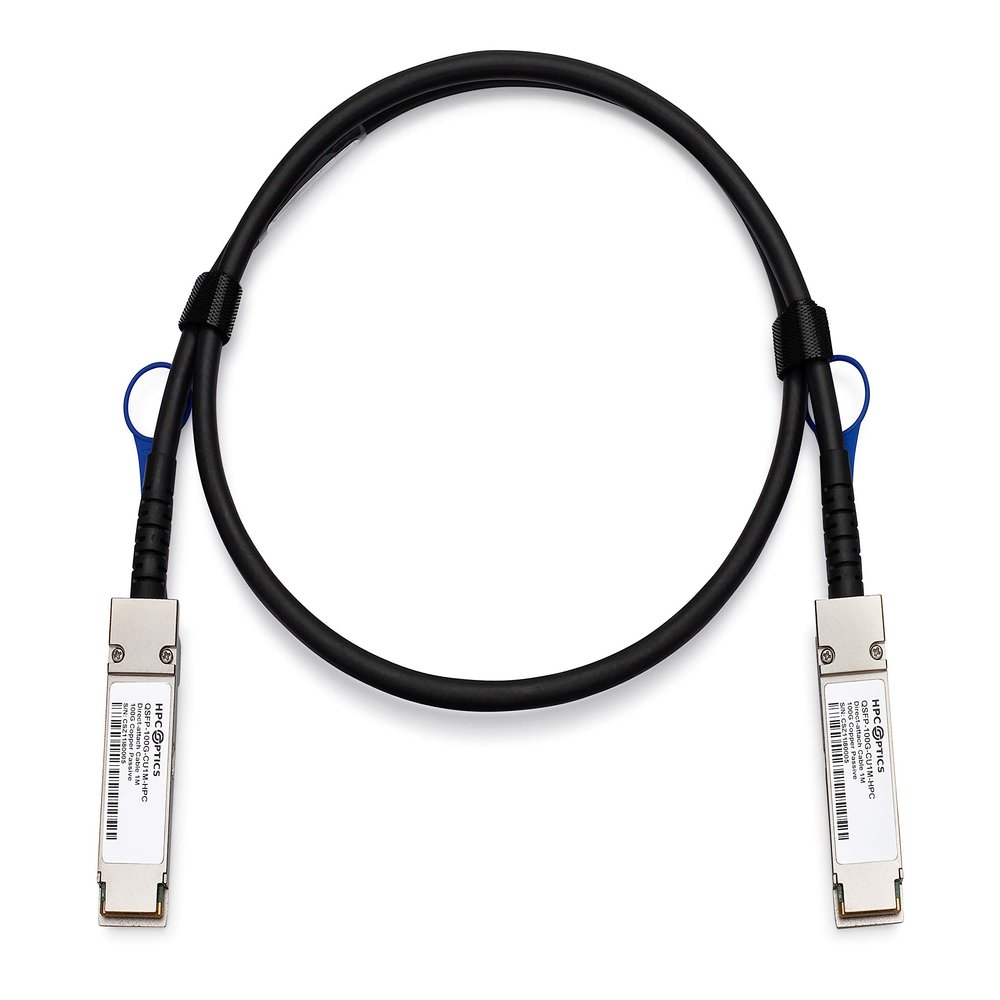 HPC Optics Compatible with NVIDIA MCP1600-C003E30L 100G QSFP28 to QSFP28 Twinax DAC Cable | 100GBASE-CR4 3 Meters MCP1600-C003E30L-NVID