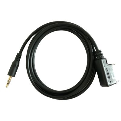 DAGIJIRD AMI MMI Music Interface to 3.5mm Audio AUX Cable Adapter Stereo Jack Cord Adapter Cable for Audi A3 A4L A5 A8