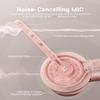 JIAMQISHI Wireless Headset with AI Noise Cancelling Microphone Bluetooth Headset - Bluetooth V5.2 Headphones with USB Dongle & Mic Mute for Computer/Laptop/PC/iPhone/Android/Cell Phones (Pink) view 3