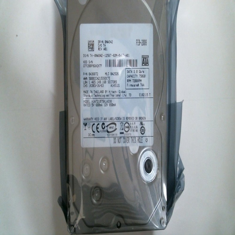 750 GB SATA 3Gb/s A7K1000 HUA721075KLA330 7200rpm 32MB 3.5 Inch Hard Drive