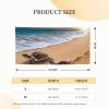 Turtles on the beach Banner Holiday Backdrop for Outdoor Happy Birthday Decorations Yard Signs Christmas Banners Fence Hanging Flag Home Decoration for Party Wedding Business view 3