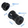 BGNing Reinforced 1/4 to 1/4 3/8 inch Tripod Converter Adapter Screw Male Female Bracket for DSLR Camera Flash Lights Mic Conversion view 2