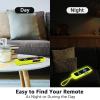3 Pack Case for Roku Remote, Cover for Hisense/TCL Roku TV Steaming Stick/Express, Silicone Protective Controller Universal Replacement Sleeve Skin Glow in The Dark Yellow Blue Rose Red view 3