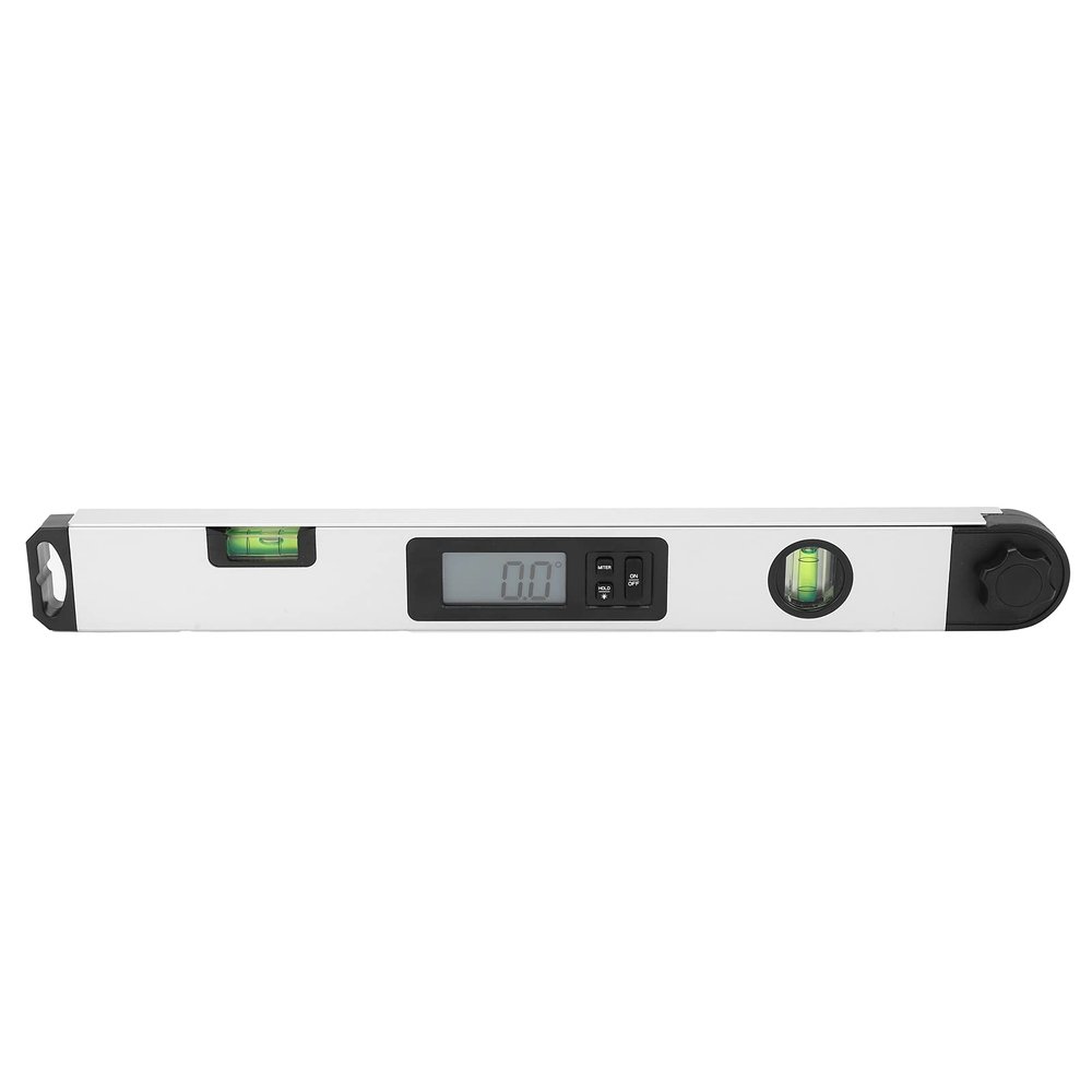 TEMKIN 400mm Electronic Spirit Level, Aluminum Alloy Digital Display Angle Meter Ruler, with Backlit Display, for Angle Measurement, Level Ruler