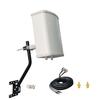 Outdoor 2x2 MIMO Antenna 5G, 4G, LTE Antennas for T-Mobile, Directional 4G Modem/Router Antenna SMA TS9 600-3800MHz 12dBi with Mounting Pole/ 10meters Cable (Full Kit) view 1
