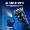 Nitescuba NSS60 Scuba Diving Light Underwater Video Light 6000 Lumen Waterproof Flashlight for 100m/330ft CRI=90 Underwater Photography,which Connected to Filters or Optical Snoot view 3