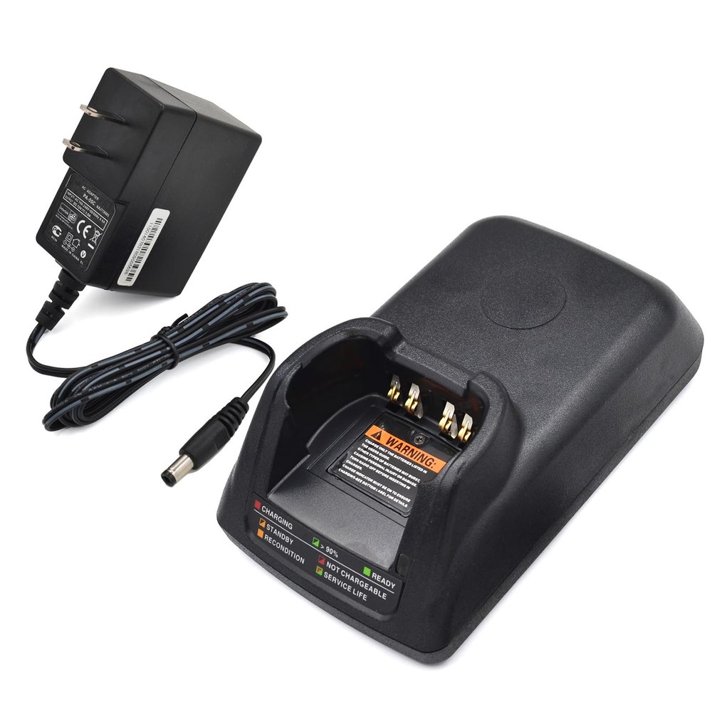 Kymate NNTN7079A NNTN7083 NNTN8863 Single Charger for Motorola Radios APX6000 APX7000 APX8000 APX6000XE APX7000XE APX8000XE SRX2000 Battery Charing NNTN9127 NNTN8930 NNTN7038 PMNN4485 PMNN4486