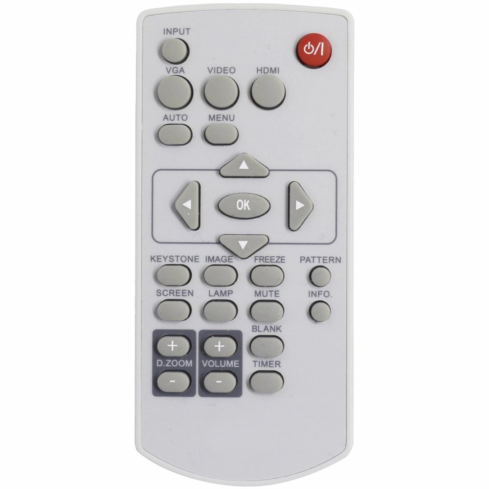 Leankle Remote Controller LV-RC12 for Canon Projectors LH-WU350UST, LH-WX370UST, LV-WU360, LV-WX370, LV-X350