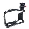 CNC Aluminum Alloy Camera Protective Cage Stabilizer with Cold Shoe Monitor Holder Mount for Fujifilm X-T20 X-T30 Camera view 1