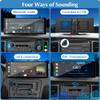 Carpuride 4K W903 Portable Wireless Carplay & Android Auto with Dash Cam - 9.3" HD IPS Screen, 4K Front Camera, Loop Recording, Bluetooth, Mirror Link, GPS, Siri, Dashboard Mounted view 3
