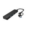 NATEC Mayfly USB-C 3.0 HUB 4 Ports + USB-A Adapter view 1