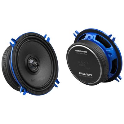AudioControl PNW Series Car Speakers, 5.25" Coaxial Premium High-Fidelity, 50 Watt RMS/75 Watt Max, 3 Ohm (Pair)