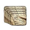 Sheet Music Print Laptop Case Waterproof Shock Resistant Computer Sleeve Case Laptop Protector for Travel Work 15 inch view 2