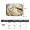 Sheet Music Print Laptop Case Waterproof Shock Resistant Computer Sleeve Case Laptop Protector for Travel Work 15 inch view 4