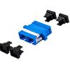 FERDUS Communication Equipment 100PCS SC UPC Duplex Single-Mode Fiber Optic Adapter SC Optical Fiber Coupler SC UPC Fiber Flange SC Connector Optical Fiber Fittings view 3