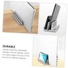BESTOYARD Laptop Stand Laptop Supporting Stand Laptop Holder Laptop Vertical Stand Dock Stand for Laptop Vertical Laptop Phone Holder Tablet Stand Aluminum Alloy Phone Stand Adjust view 2
