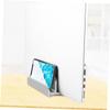 BESTOYARD Laptop Stand Laptop Supporting Stand Laptop Holder Laptop Vertical Stand Dock Stand for Laptop Vertical Laptop Phone Holder Tablet Stand Aluminum Alloy Phone Stand Adjust view 4