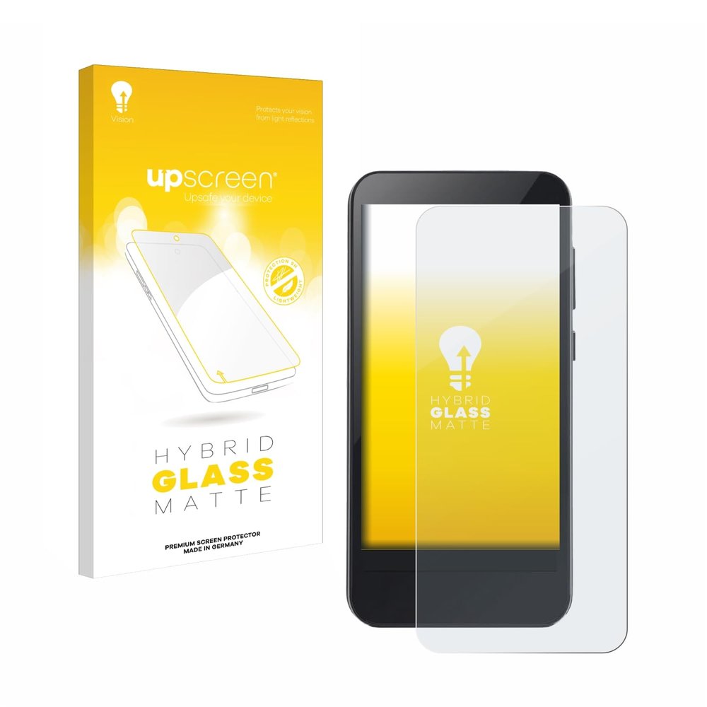 upscreen Matte Screen Protector Glass Film compatible with Omnipod 5 - Anti-Glare, Anti-Fingerprint, 9H Glass Protection