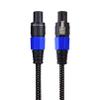 Cable Matters Premium Braided 12AWG Speaker Cable 15 ft Compatible with Speakon NL4FC Port view 4