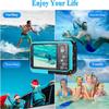 Acuvar 48MP Underwater Camera with 32GB Card  11FT Waterproof Digital Camera, Dual-Screen Selfie, Autofocus, Floatable Compact Snorkeling Camera with 1250mAh Battery (Blue) view 3