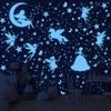 Glow in the Dark Stars Unicorn Bedroom Decor for Girls - Fairy Butterfly Wall Decals, Space Galaxy Wall Stickers for Ceiling, Kids Nursery and Living Room Wall Decor view 1