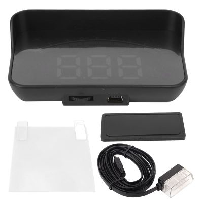 Car heads Up Display Speedometer, Hud heads Up Display, heads Up Display Windshield Projector Multifunction Gauge Alarm Fatigue Driving Reminder