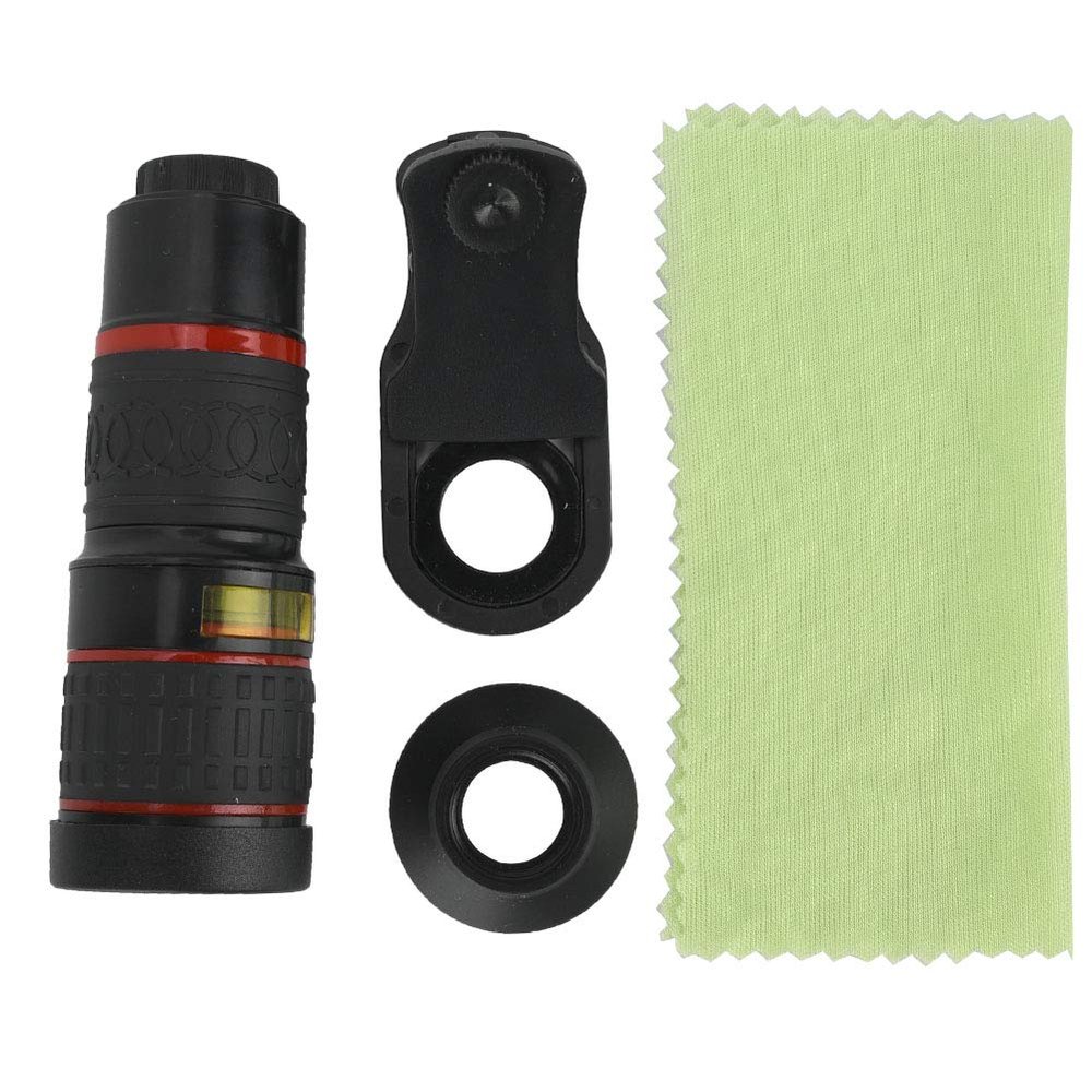 Pilipane High Definition Smartphone Camera Attachment for Distant Photography, 20X Longer Centre Telephoto Lens, Lightweight and Portable Zoom Lens