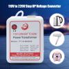 3000W Power Transformer,110V-120V / 220V-240V Step Up Voltage Converter Adapter for Hair Dryers,Cooking Machines view 3