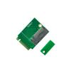 Suckoo for Rog Ally Handheld Conversion 2230 to 2280 SSD Hard Drive Expansion Board Green NVME M-Key M.2 PCIE 4.0 Adapter Upgrade Converter 90 Degree view 2