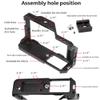 Aluminum Alloy Camera Protective Cage Rig Housing with Cold Shoe Mount for Fujifilm X-E4 Fuji XE4 Camera view 3