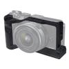 Aluminum Alloy Camera Protective Cage Rig Housing with Cold Shoe Mount for Canon EOS M6, M6 II Camera view 1