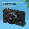 Aluminum Alloy Camera Protective Cage Rig Housing with Cold Shoe Mount for Canon EOS M6, M6 II Camera view 2
