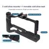Aluminum Alloy Camera Protective Cage Rig Housing with Cold Shoe Mount for Canon EOS M6, M6 II Camera view 4