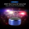 SENXIN Micro Bluetooth Speaker TWS System Portable Tiny Body Loud Voice Shutter Button Selfie Features (Blue) view 3