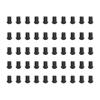 Pdflie in Ear Acoustic Coil Tube Earpiece Tips Replacement for Two Way Radio Walkie Talkie Headset(Small,Black,50Pack) view 1