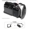 Aluminum Alloy Camera Protective Cage Rig Housing with Cold Shoe Mount Wrist Strap for Fujifilm X-E4 Fuji XE4 Camera view 3