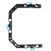 FOTGA DP3000 C-Shaped Cage Bracket Mount M2 Module for 15mm Rod Rail Top Handle Support Rig DSLR Follow Focus/Matte Box view 1