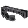 FocusFoto Top Handle Grip with 3/8" Locating Hole for ARRI Standard Camera Cage, Extension Handgrip Mount with 1/4"-20 & 3/8"-16 Thread & Cold Shoe for attaching Magic Arm, LED Video Light, Microphone view 2