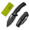 CIVIVI BullTusk Pocket Knife for Camping Fishing Hunting, Folding Knife with Flipper, 3.48" Curved 14C28N Blade Coarse G10 Handle, Cool Pocket Knife for Men Women Gift C23017-1 view 1