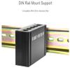 Industrial Grade 5P Gigabit Ethernet Switch IEEE 802.3X-Compliant Full-Duplex 10/100/1000M Connection DIN Rail Mount view 4