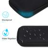 Lacdo Hard Carrying Case for Samsung T9 Portable Solid State Drives 1TB 2TB 4TB USB 3.2 External SSD Hard EVA Shockproof Storage Travel Bag, Black+Black view 2