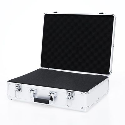 AxiGear 17in Aluminum Hard Case with DIY Customizable Foam Insert (16 x 11 x 5in Interior)